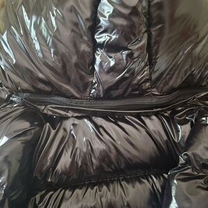 Moncler Shiny Black Kids Jacket